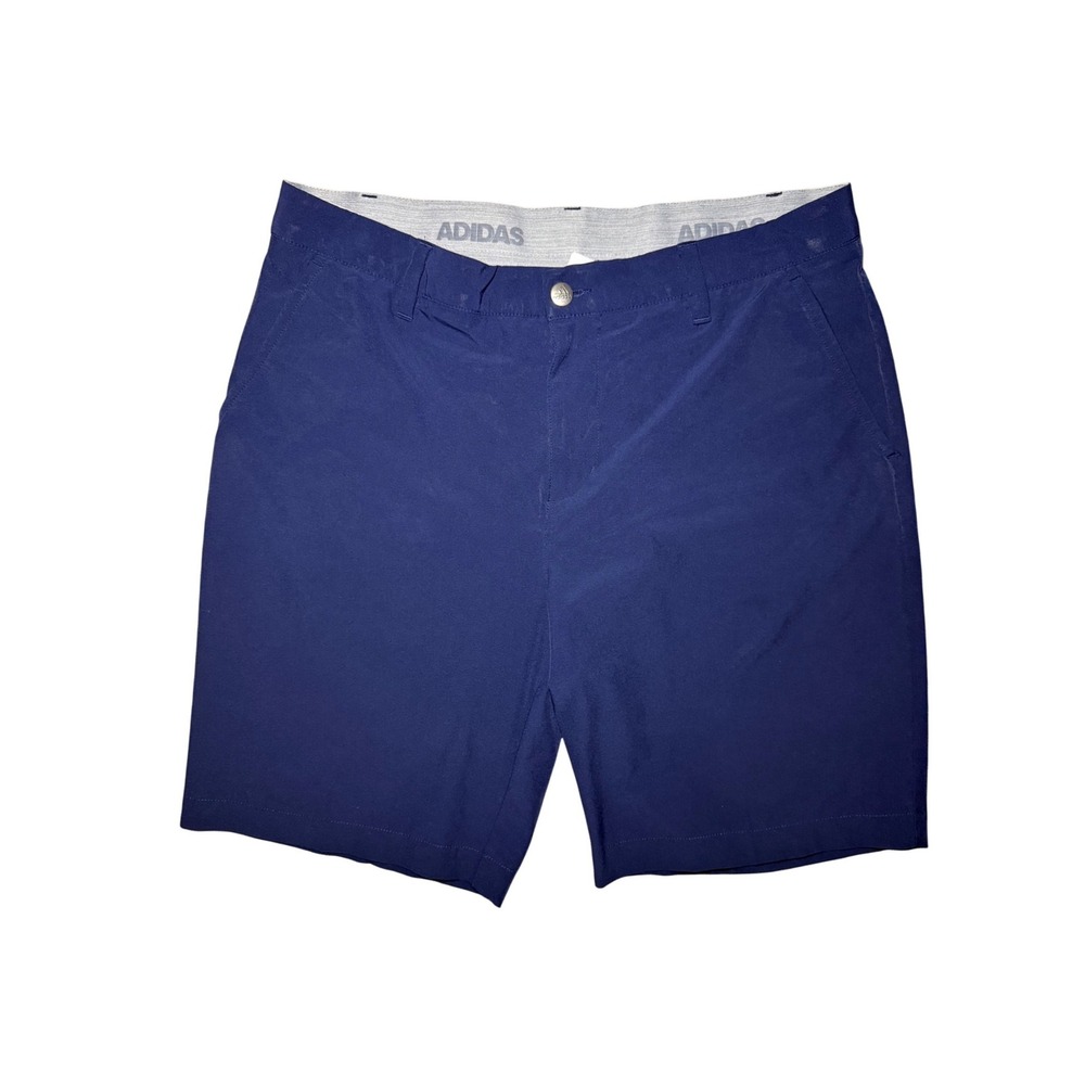 Adidas Golf Shorts Men Size 34 Navy Blue Stretch Polyester